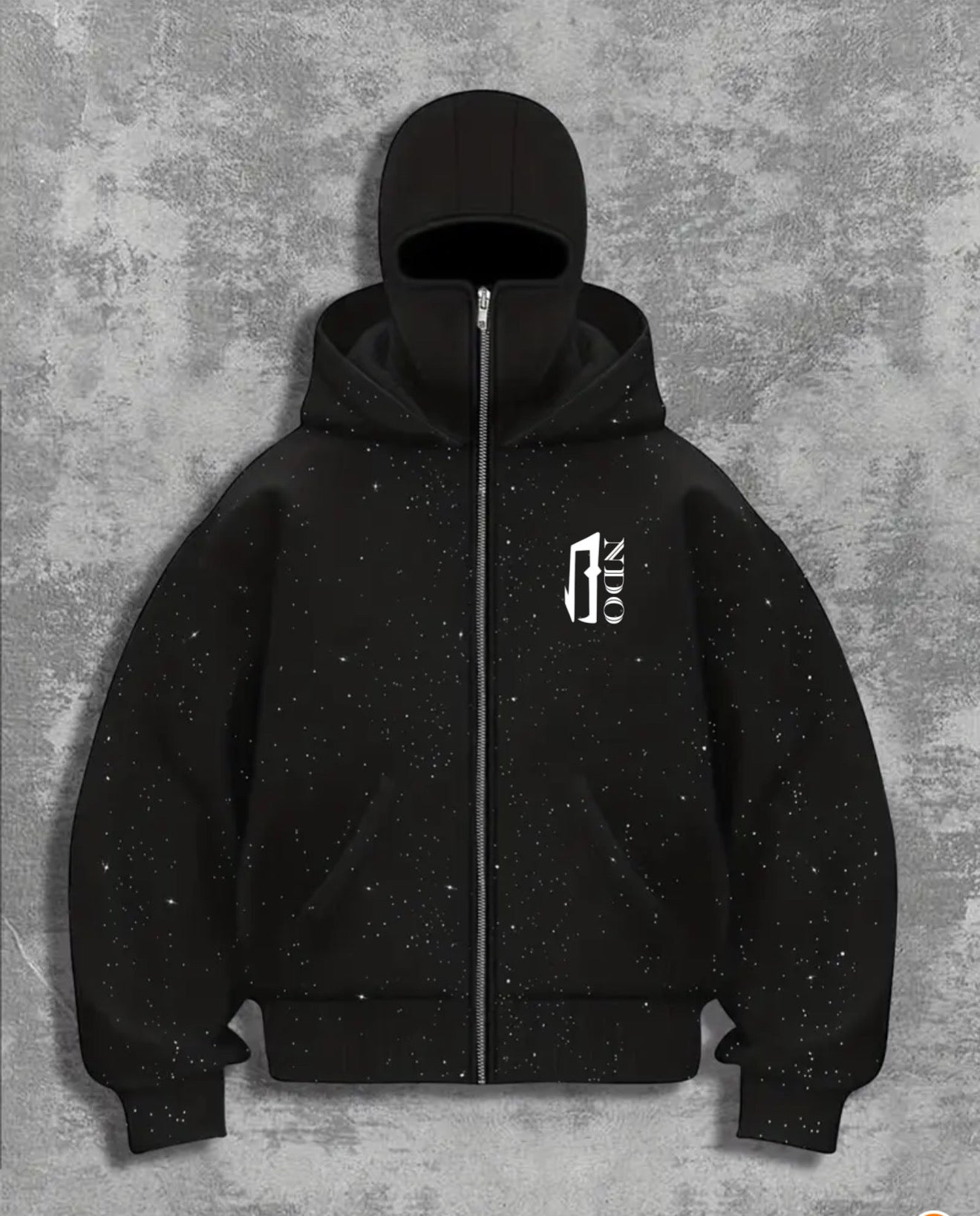 Zip all up BNDO Hoodie