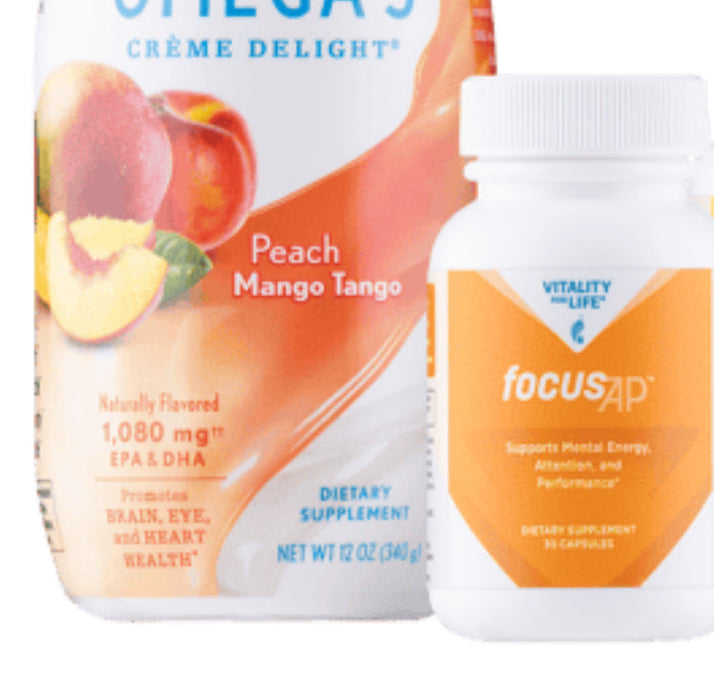 Conjunto para la salud del cerebro y omega 3