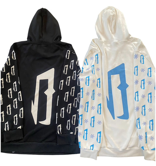 BNDO Icy Hoodie white/black