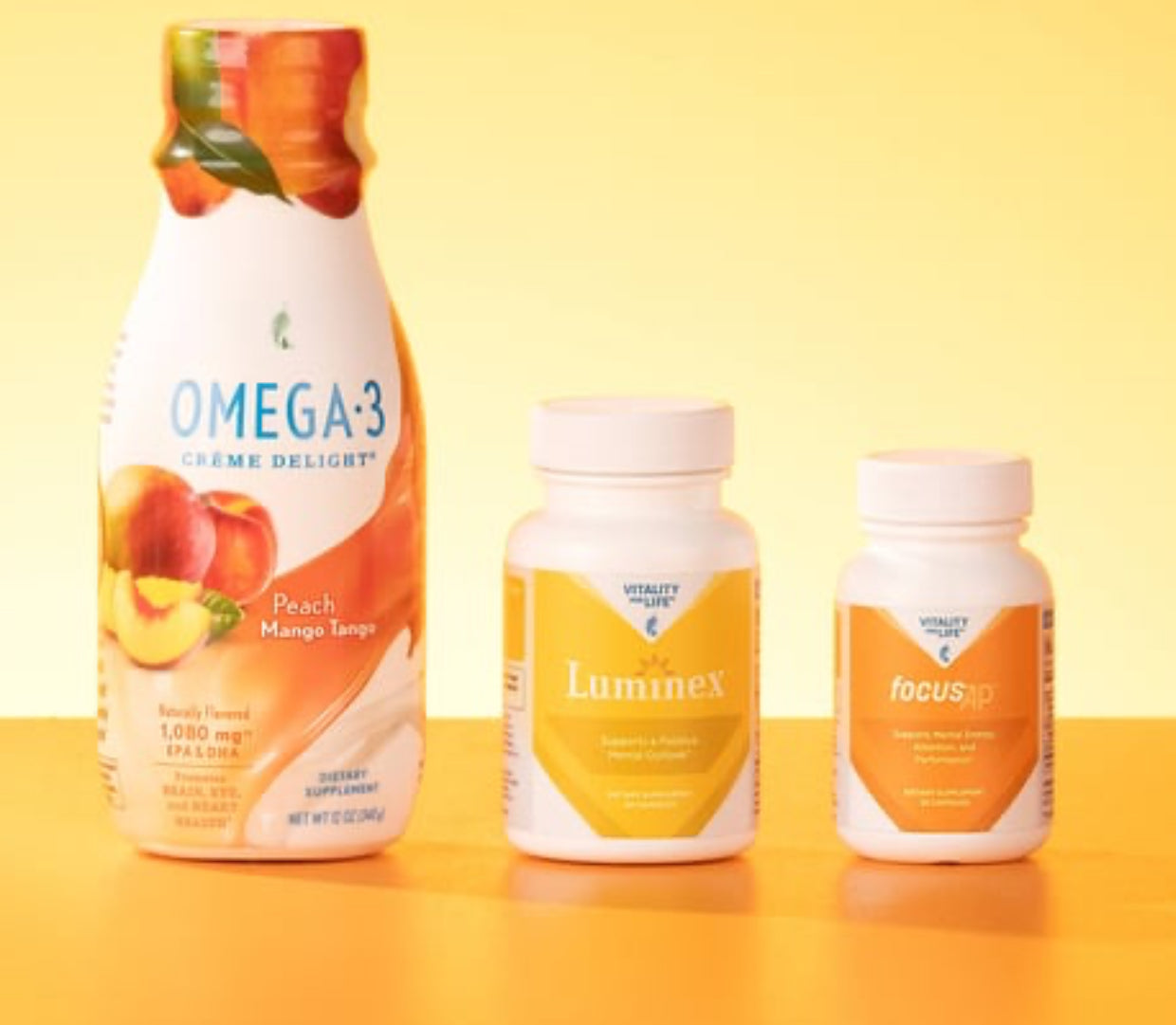 Conjunto para la salud del cerebro y omega 3